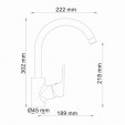 Wasserkraft Lippe 4507 Смеситель для кухни