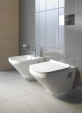 Duravit DuraStyle Биде подвесное с перел., с 1 отв. под смес., 370x540мм