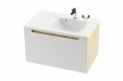 Ravak Classic SD 800 L белая/береза тумба под умывальник (L, R)
